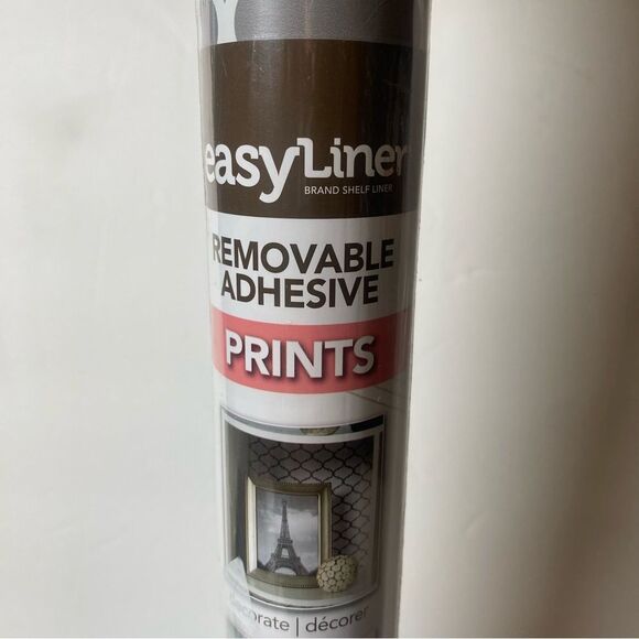 Duck Brand Easy Liner Removable Adhesive 3 Rolls Grey Quatre 20" x 15' - Picture 2 of 6